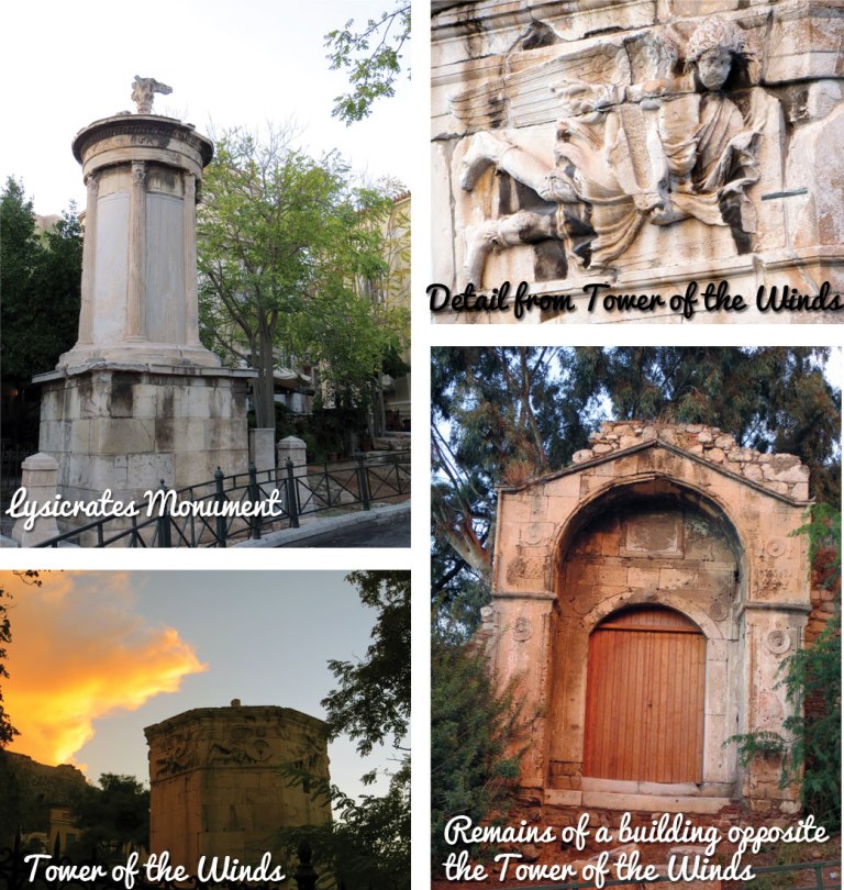 Plaka: Tower of the Winds and Lysicrates Monument